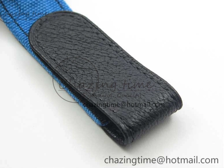 On Daytona Blue Strap Edition Blue DIW Dial Best Carbon A7750 WWF Nylon V2 0122